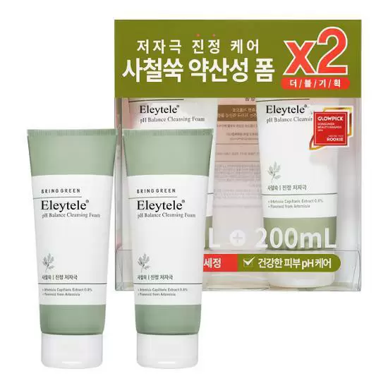 [ELEYTELE] Artemisia pH Balance Cleansing Foam 200ml*2ea | Limited Edition